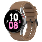 Leather Texture Silicone Watch Band, For Samsung Galaxy Watch5 / Watch5 Pro /  Watch4 - DealBuddy