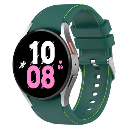 Universal Leather Texture Silicone Watch Band, For Samsung Galaxy Watch5 / Watch5 Pro /  Watch4 - DealBuddy
