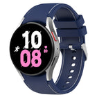 Universal Leather Texture Silicone Watch Band, For Samsung Galaxy Watch5 / Watch5 Pro /  Watch4 - DealBuddy