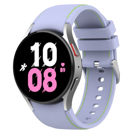 Universal Leather Texture Silicone Watch Band, For Samsung Galaxy Watch5 / Watch5 Pro /  Watch4 - DealBuddy