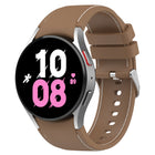 Universal Leather Texture Silicone Watch Band, For Samsung Galaxy Watch5 / Watch5 Pro /  Watch4 - DealBuddy