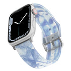 Frosted Translucent Silicone Watch Band For Apple Watch Series, 7 45mm / 6&SE&5&4 44mm / 3&2&1 42mm, 7 41mm / 6&SE&5&4 40mm / 3&2&1 38mm - DealBuddy