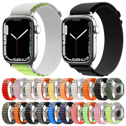 Nylon Watch Band, For Apple Watch Series 8&7 45mm / SE 2&6&SE&5&4 44mm / 3&2&1 42mm, For Apple Watch tra Series 8&7 45mm / SE 2&6&SE&5&4 44mm / 3&2&1 42mm - DealBuddy