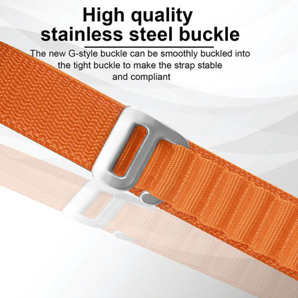 Nylon Watch Band, For Apple Watch Series 8&7 45mm / SE 2&6&SE&5&4 44mm / 3&2&1 42mm, For Apple Watch tra Series 8&7 45mm / SE 2&6&SE&5&4 44mm / 3&2&1 42mm - DealBuddy