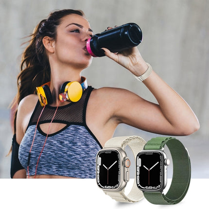 Nylon Watch Band, For Apple Watch Series 8&7 45mm / SE 2&6&SE&5&4 44mm / 3&2&1 42mm, For Apple Watch tra Series 8&7 45mm / SE 2&6&SE&5&4 44mm / 3&2&1 42mm - DealBuddy