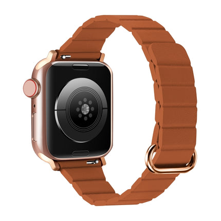 Reverse Buckle Magnetic Watch Band, For Apple Watch Series 8&7 45mm / SE 2&6&SE&5&4 44mm, For Apple Watch Series 8&7 41mm / SE 2&6&SE&5&4 40mm - DealBuddy