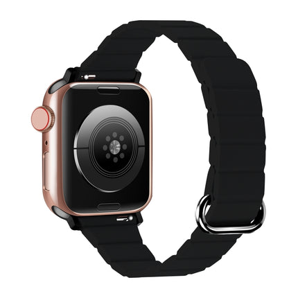 Reverse Buckle Magnetic Watch Band, For Apple Watch Series 8&7 45mm / SE 2&6&SE&5&4 44mm, For Apple Watch Series 8&7 41mm / SE 2&6&SE&5&4 40mm - DealBuddy