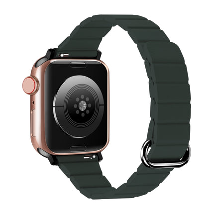 Reverse Buckle Magnetic Watch Band, For Apple Watch Series 8&7 45mm / SE 2&6&SE&5&4 44mm, For Apple Watch Series 8&7 41mm / SE 2&6&SE&5&4 40mm - DealBuddy