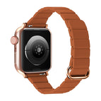 For Apple Watch Series 8&7 41mm / SE 2&6&SE&5&4 40mm / 6# Golden Brown