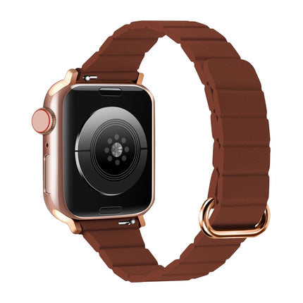 Reverse Buckle Magnetic Watch Band, For Apple Watch Series 8&7 45mm / SE 2&6&SE&5&4 44mm, For Apple Watch Series 8&7 41mm / SE 2&6&SE&5&4 40mm - DealBuddy