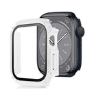 Screen Tempered Glass Film Armor Waterproof Watch Case, For Apple Watch Series 9 / 8 / 7 45mm, For Apple Watch Series 9 / 8 / 7 41mm - DealBuddy