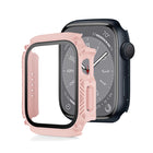 Screen Tempered Glass Film Armor Waterproof Watch Case, For Apple Watch Series 9 / 8 / 7 45mm, For Apple Watch Series 9 / 8 / 7 41mm - DealBuddy