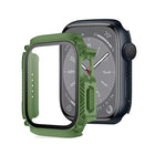 Screen Tempered Glass Film Armor Waterproof Watch Case, For Apple Watch Series 9 / 8 / 7 45mm, For Apple Watch Series 9 / 8 / 7 41mm - DealBuddy