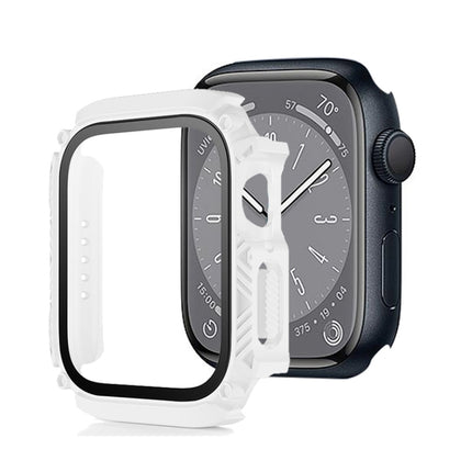 Screen Tempered Glass Film Armor Waterproof Watch Case, For Apple Watch Series 9 / 8 / 7 45mm, For Apple Watch Series 9 / 8 / 7 41mm - DealBuddy