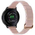22mm Magnetic Buckle Leather Watch Band, For Samsung Galaxy Watch3 45mm - DealBuddy