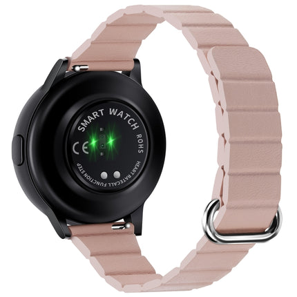 22mm Magnetic Buckle Leather Watch Band, For Samsung Galaxy Watch3 45mm - DealBuddy