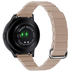 For Samsung Galaxy Watch3 45mm / Silver+Khaki