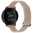 22mm Magnetic Buckle Leather Watch Band, For Samsung Galaxy Watch3 45mm - DealBuddy