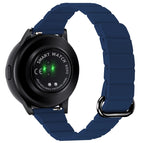 For Samsung Galaxy Watch3 45mm / Silver+Midnight Blue
