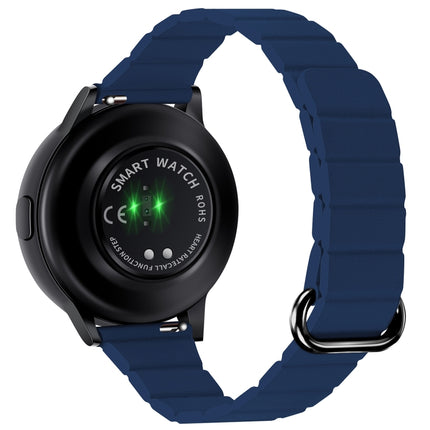 22mm Magnetic Buckle Leather Watch Band, For Samsung Galaxy Watch3 45mm - DealBuddy