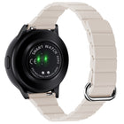 22mm Magnetic Buckle Leather Watch Band, For Samsung Galaxy Watch3 45mm - DealBuddy