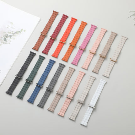 22mm Magnetic Buckle Leather Watch Band, For Samsung Galaxy Watch3 45mm - DealBuddy