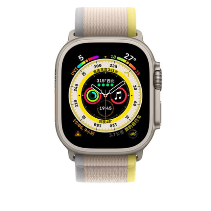 Nylon Watch Band For Apple Watch Ultra 49mm / Series 8&7 45mm / SE 2&6&SE&5&4 44mm
