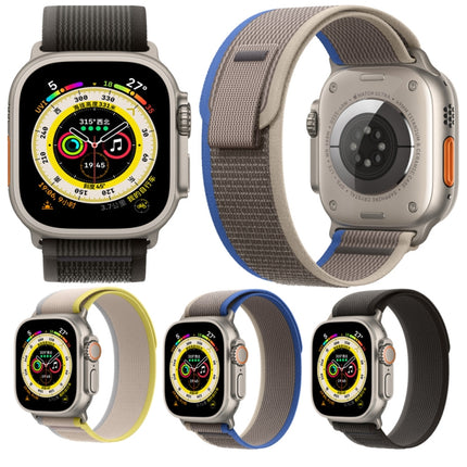 Nylon Watch Band For Apple Watch Ultra 49mm / Series 8&7 45mm / SE 2&6&SE&5&4 44mm