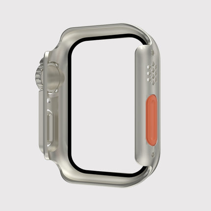For Apple Watch Series 9 / 8 / 7 45mm Film PC Watch Case with Detachable Button, For Apple Watch Series 9 / 8 / 7 45mm - DealBuddy