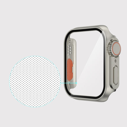 For Apple Watch Series 9 / 8 / 7 45mm Film PC Watch Case with Detachable Button, For Apple Watch Series 9 / 8 / 7 45mm - DealBuddy