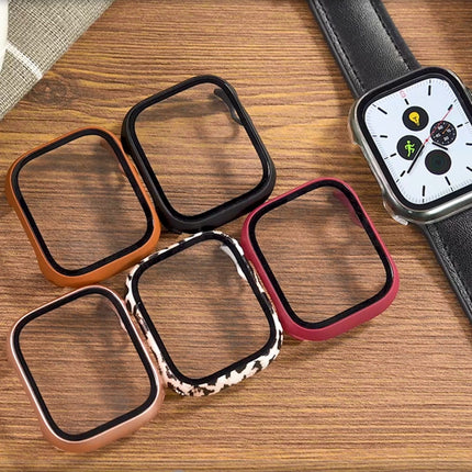 Tempered Glass Film PC Watch Case, For Apple Watch Series SE 3&SE 2&6&SE&5&4 44mm, For Apple Watch Series SE 3&SE 2&6&SE&5&4 40mm - DealBuddy
