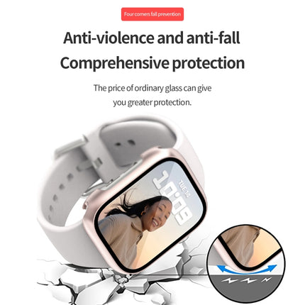 Tempered Glass Film PC Watch Case, For Apple Watch Series 9 / 8 / 7 41mm, For Apple Watch Series 9 / 8 / 7 45mm - DealBuddy