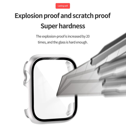 Tempered Glass Film PC Watch Case, For Apple Watch Series 9 / 8 / 7 41mm, For Apple Watch Series 9 / 8 / 7 45mm - DealBuddy
