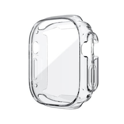 All-inclusive Transparent TPU Protective Case For Apple Watch Ultra 1 / 2 / 3 49mm
