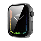 Tempered Glass Film Plating PC Watch Case, For Apple Watch Series 9 / 8 & 7 45mm, For Apple Watch Series 9 / 8 & 7 41mm - DealBuddy