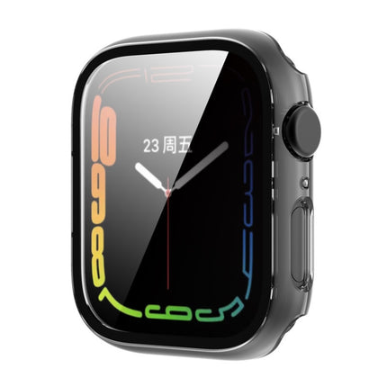 Tempered Glass Film Plating PC Watch Case, For Apple Watch Series 9 / 8 & 7 45mm, For Apple Watch Series 9 / 8 & 7 41mm - DealBuddy