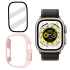 Tempered Glass Film Frosted PC Watch Case