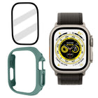 Tempered Glass Film Frosted PC Watch Case