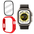 Tempered Glass Film Frosted PC Watch Case