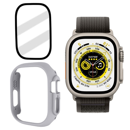 Tempered Glass Film Frosted PC Watch Case