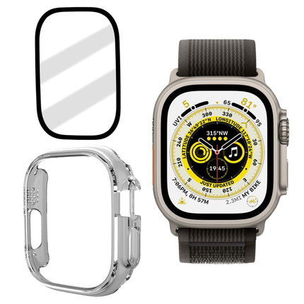Tempered Glass Film Frosted PC Watch Case