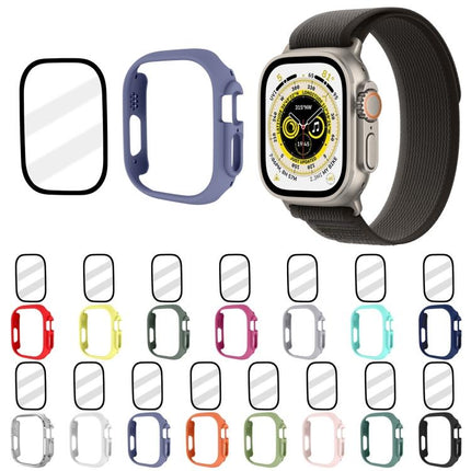 Tempered Glass Film Frosted PC Watch Case