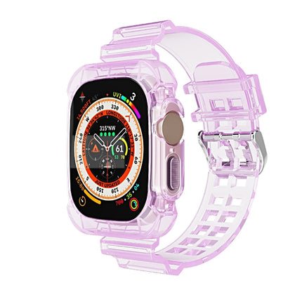 Glacier Transparent TPU Integrated Watch Band, For Apple Watch Ultra 49mm - DealBuddy