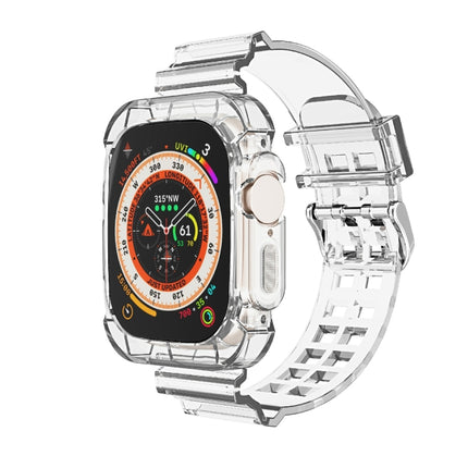 Glacier Transparent TPU Integrated Watch Band, For Apple Watch Ultra 49mm - DealBuddy