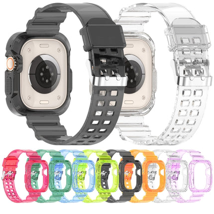 Glacier Transparent TPU Integrated Watch Band, For Apple Watch Ultra 49mm - DealBuddy