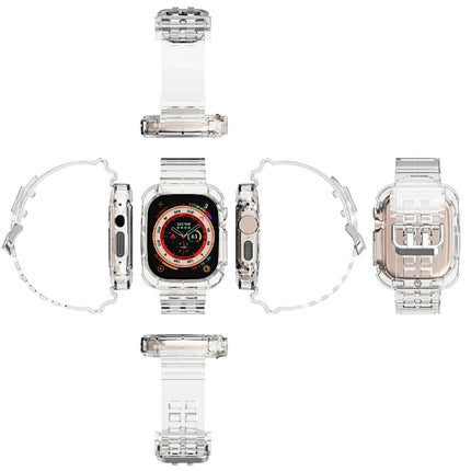 Glacier Transparent TPU Integrated Watch Band, For Apple Watch Ultra 49mm - DealBuddy