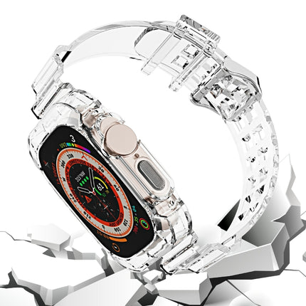Glacier Transparent TPU Integrated Watch Band, For Apple Watch Ultra 49mm - DealBuddy