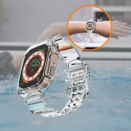 Glacier Transparent TPU Integrated Watch Band, For Apple Watch Ultra 49mm - DealBuddy