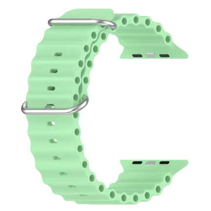 Ocean Silicone Watch Band, For Apple Watch Series 8&7 41mm, For Apple Watch Series 8&7 41mm / SE 2&6&SE&5&4 40mm