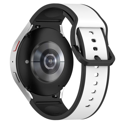 Two-color Silicone Watch Band, For Samsung Galaxy Watch5 40mm / 44mm - DealBuddy